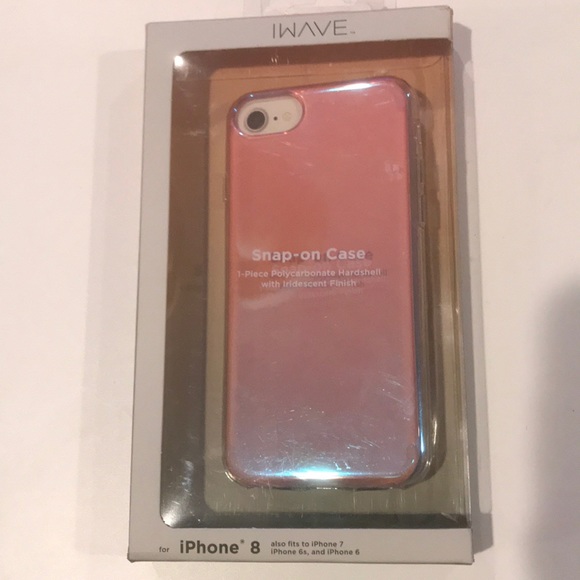 💐 IWave Iridescent clear iPhone 6 / 7 / 8 case - Picture 2 of 5